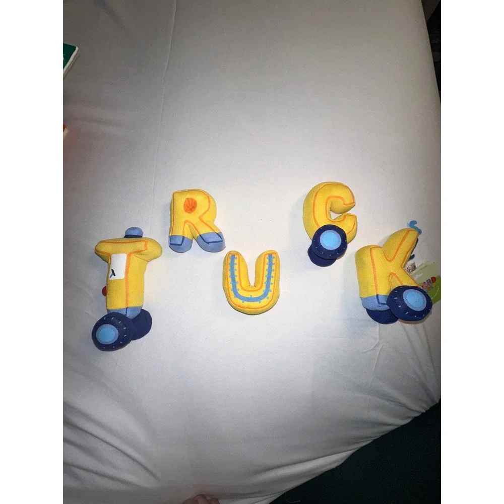 Word World Plush TRUCK WordThings Magnetic Connecting Letters Learning Toy NWT